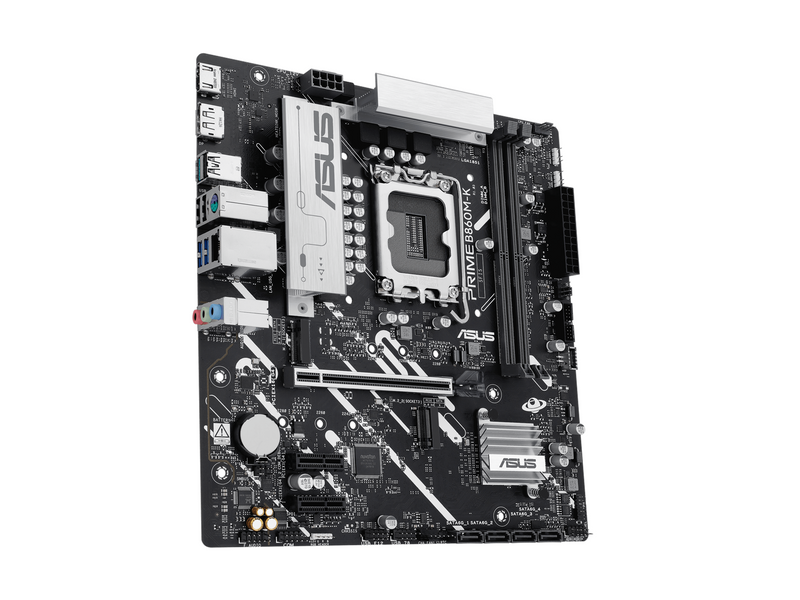 ASUS PRIME B860M-K Mainboard - Intel B860 - Intel LGA1851 - DDR5 RAM - Micro-ATX