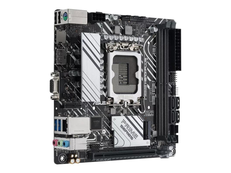 ASUS PRIME H610I-PLUS-CSM Mainboard - Intel H610 - Intel LGA1700 - DDR5 RAM - Mini-ITX
