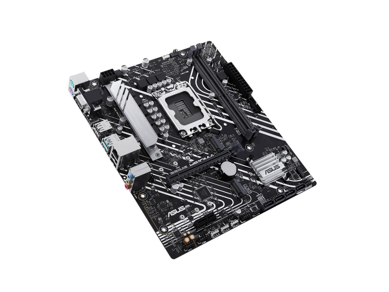 ASUS PRIME H610M-A-CSM Mainboard - Intel H610 - Intel LGA1700 - DDR5 RAM - Micro-ATX
