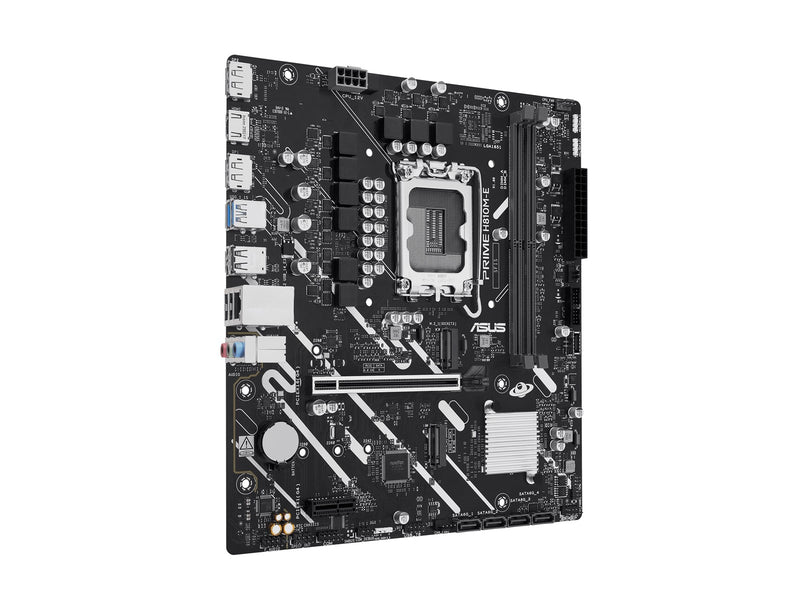 ASUS PRIME H810M-E-CSM Mainboard - Intel H810 - Intel LGA1851 - DDR5 RAM - Micro-ATX