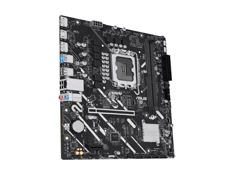 ASUS PRIME H810M-E-CSM Mainboard - Intel H810 - Intel LGA1851 - DDR5 RAM - Micro-ATX