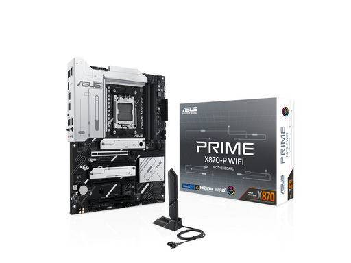 ASUS PRIME X870-P WIFI Mainboard - AMD X870 - AMD AM5 - DDR5 RAM - ATX