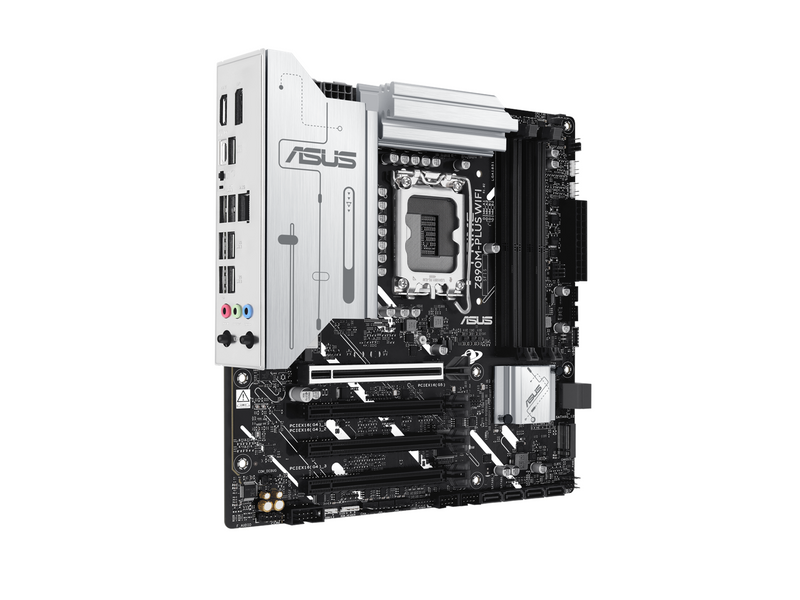 ASUS PRIME Z890M-PLUS WIFI Mainboard - Intel Z890 - Intel LGA1851 - DDR5 RAM - Micro-ATX