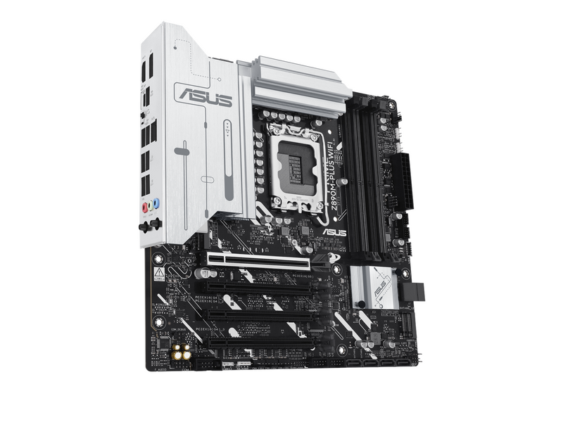 ASUS PRIME Z890M-PLUS WIFI Mainboard - Intel Z890 - Intel LGA1851 - DDR5 RAM - Micro-ATX