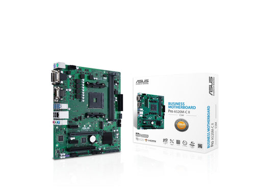 ASUS PRO A520M-C II/CSM Mainboard - AMD A520 - AMD AM4 - DDR4 RAM - Micro-ATX