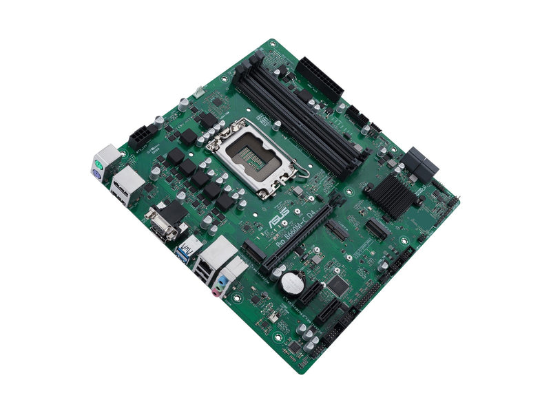 ASUS PRO B660M-C D4-CSM Mainboard - Intel B660 - Intel LGA1700 - DDR4 RAM - Micro-ATX