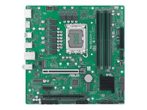 ASUS PRO B860M-C-CSM Mainboard - Intel B860 - Intel LGA1851 - DDR5 RAM - Micro-ATX
