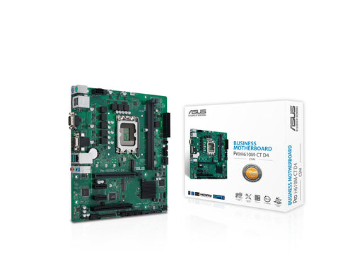 ASUS PRO H610M-C D4-CSM Mainboard - Intel H610 - Intel LGA1700 - DDR4 RAM - Micro-ATX