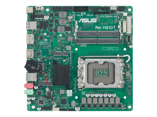 ASUS PRO H810T-CSM Mainboard - Intel H810 - Intel LGA1851 - DDR5 RAM - Mini-ITX