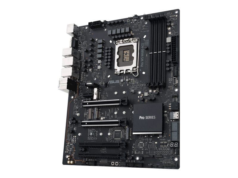 ASUS PRO WS W680-ACE Mainboard - Intel W680 - Intel LGA1700 - DDR5 RAM - ATX