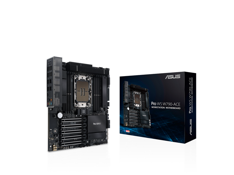 ASUS PRO WS W790-ACE Mainboard - Intel W790 - Intel LGA4677 - DDR5 RAM - SSI (Server)