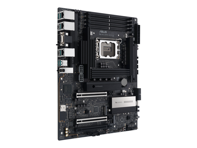 ASUS PRO WS Z890-ACE SE Mainboard - Intel Z890 - Intel LGA1851 - DDR5 RAM - ATX