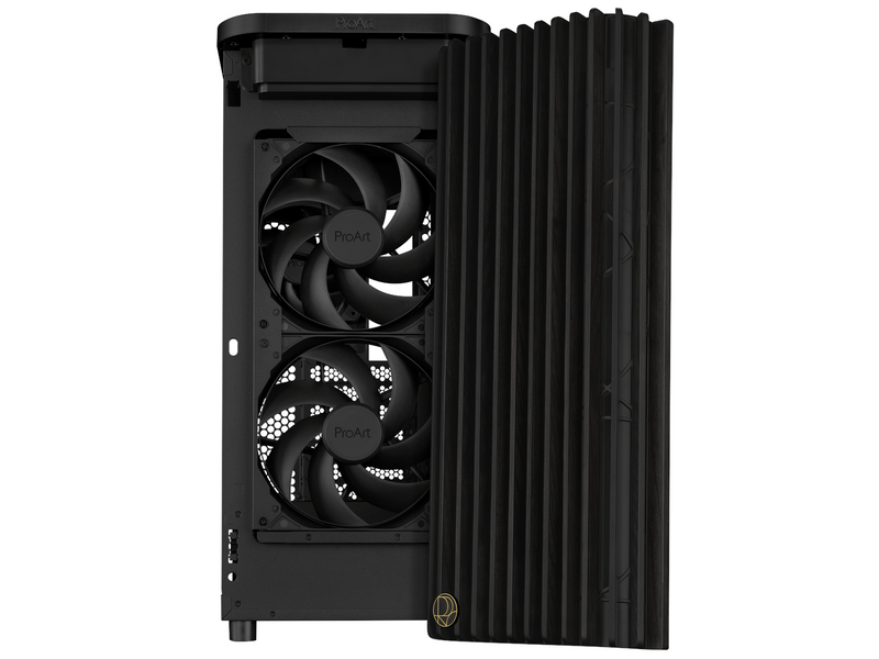 ASUS PROART PA401 Wood TG - Gehäuse - Miditower - Schwarz