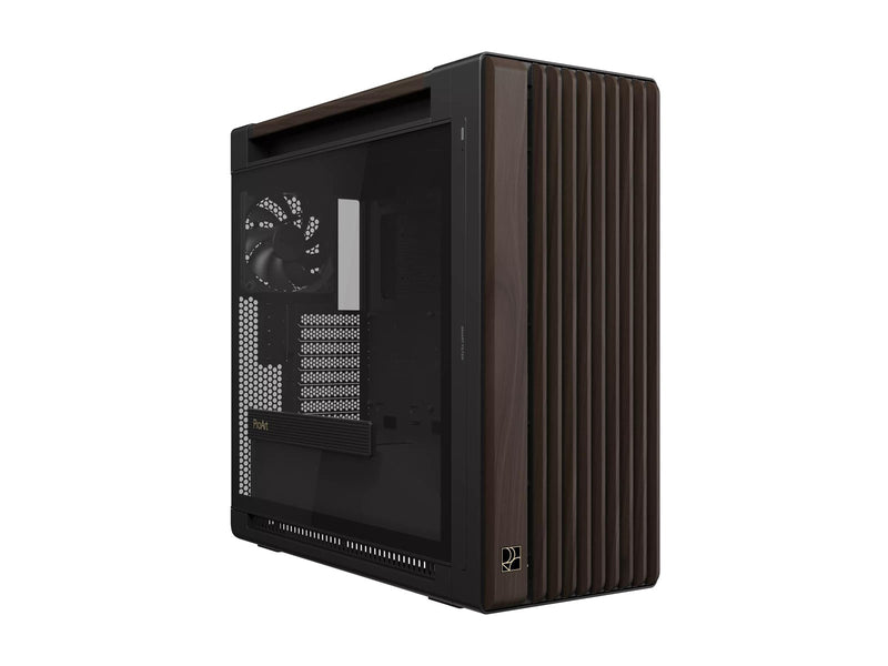 ASUS PROART PA602 Walnut Wood TG - Gehäuse - Miditower - Braun