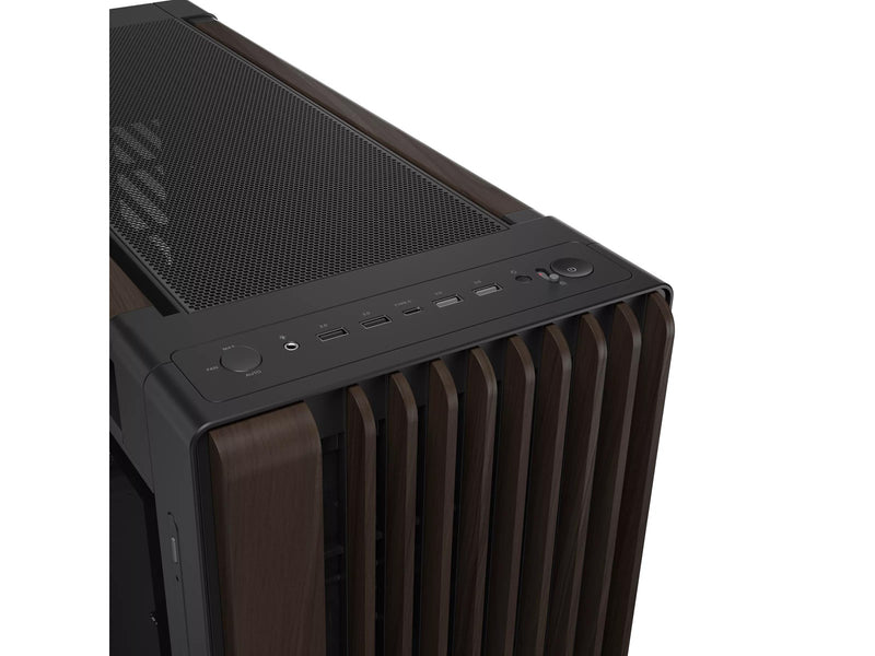 ASUS PROART PA602 Walnut Wood TG - Gehäuse - Miditower - Braun
