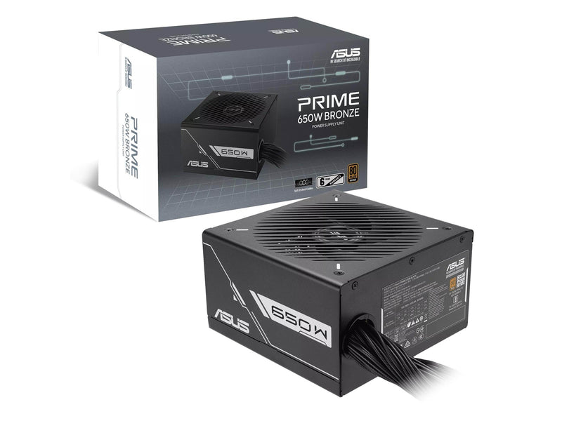 ASUS Prime 650W Bronze Netzteile - 650 Watt - 120 mm - ATX 2.53 - 80 Plus Bronze zertifiziert