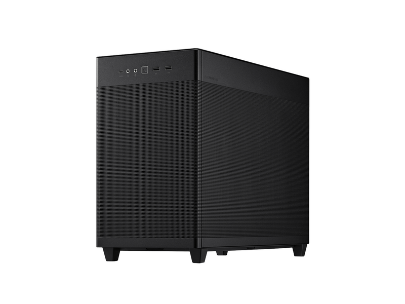 ASUS Prime AP201 Tempered Glass - Black - Gehäuse - Minitower - Schwarz