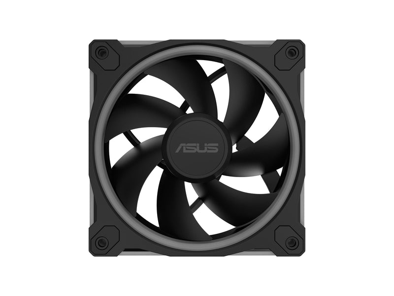 ASUS Prime MR120 Fan ARGB Black - Gehäuselüfter - 120mm - Schwarz mit RGB LED