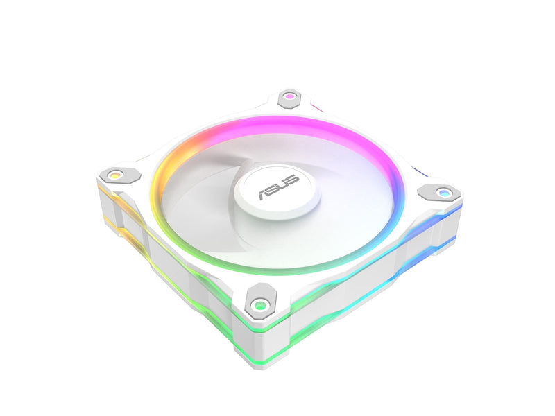ASUS Prime MR120 Fan ARGB Reverse White - Weiß mit RGB LED