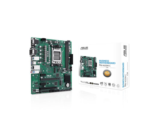 ASUS Pro A620M-C-CSM Mainboard - AMD B650 - AMD AM5 - DDR5 RAM - Micro-ATX