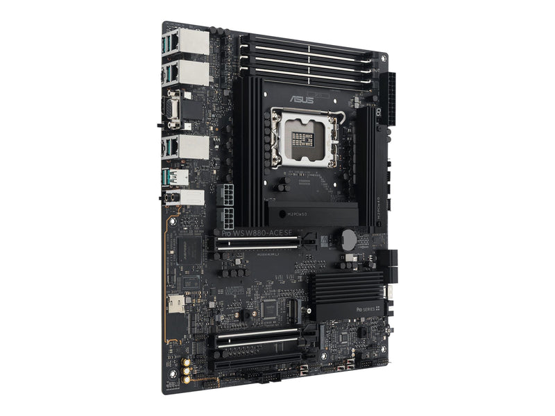ASUS Pro WS W880-ACE SE Mainboard - Intel W880 - Intel LGA1851 - DDR5 RAM - ATX