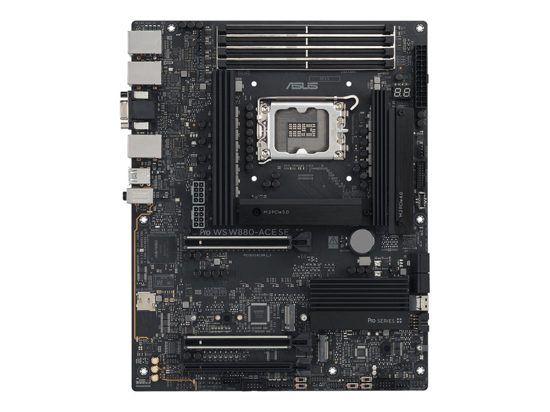 ASUS Pro WS W880-ACE SE Mainboard - Intel W880 - Intel LGA1851 - DDR5 RAM - ATX