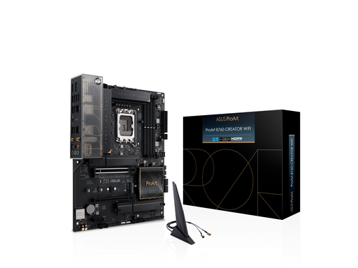 ASUS ProArt B760-CREATOR WIFI Mainboard - Intel B760 - Intel LGA1700 - DDR5 RAM - ATX
