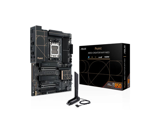 ASUS ProArt B850-CREATOR WIFI NEO Mainboard - AMD B850 - AMD AM5 - DDR5 RAM - ATX