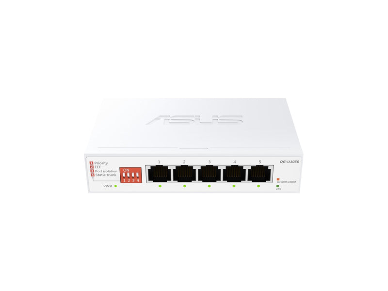 ASUS QG-U1050 5-Port 2.5G Unmanaged Switch