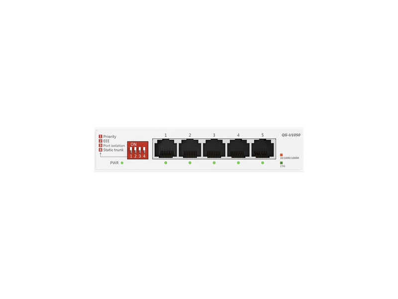 ASUS QG-U1050 5-Port 2.5G Unmanaged Switch