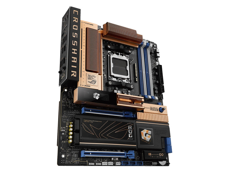 ASUS ROG CROSSHAIR 2006 Mainboard - AMD X870E - AMD AM5 - DDR5 RAM - ATX