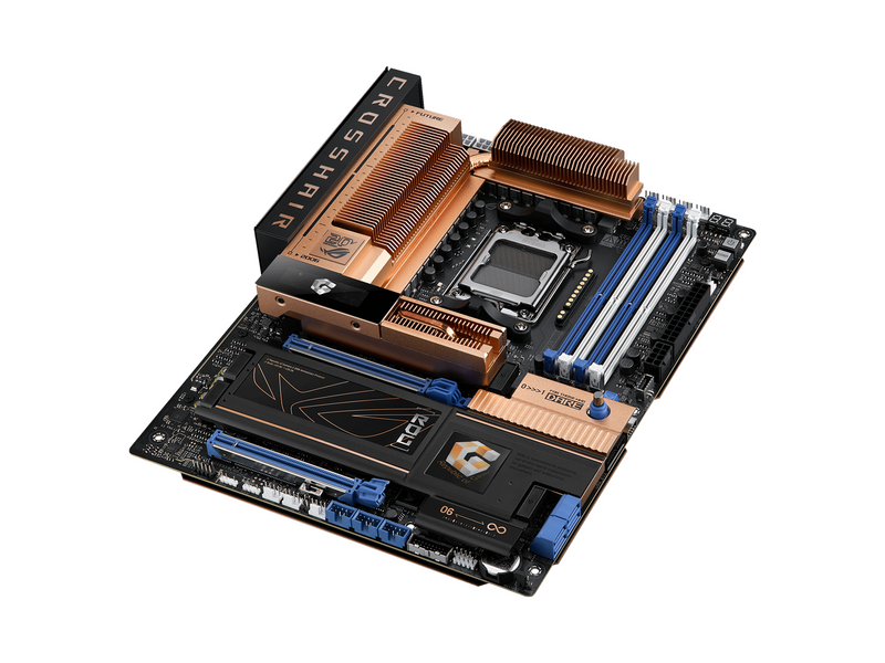 ASUS ROG CROSSHAIR 2006 Mainboard - AMD X870E - AMD AM5 - DDR5 RAM - ATX