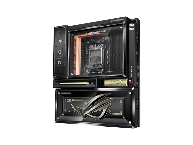 ASUS ROG CROSSHAIR X870E EDITION 20 + ROG RYUJIN 360 EDITION 20 Mainboard - AMD X870E - AMD AM5 - DDR5 RAM - Extended ATX