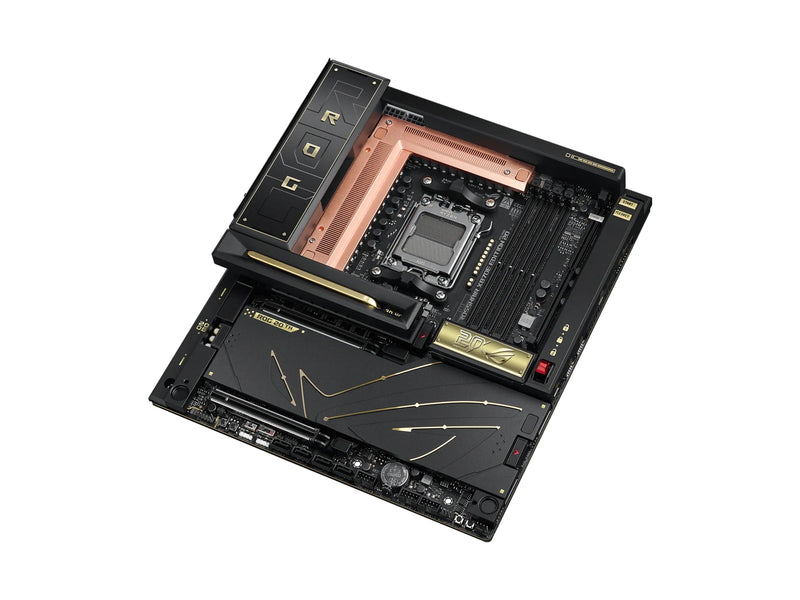 ASUS ROG CROSSHAIR X870E EDITION 20 + ROG RYUJIN 360 EDITION 20 Mainboard - AMD X870E - AMD AM5 - DDR5 RAM - Extended ATX