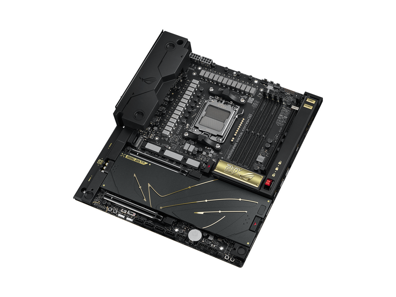 ASUS ROG CROSSHAIR X870E EDITION 20 + ROG RYUJIN 360 EDITION 20 Mainboard - AMD X870E - AMD AM5 - DDR5 RAM - Extended ATX