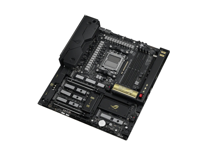 ASUS ROG CROSSHAIR X870E EDITION 20 + ROG RYUJIN 360 EDITION 20 Mainboard - AMD X870E - AMD AM5 - DDR5 RAM - Extended ATX