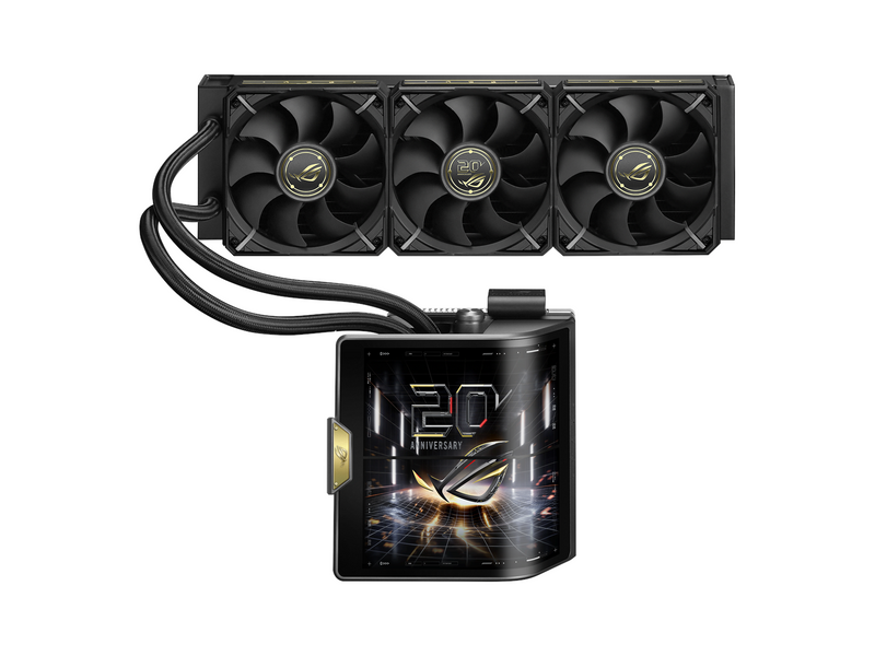 ASUS ROG CROSSHAIR X870E EDITION 20 + ROG RYUJIN 360 EDITION 20 Mainboard - AMD X870E - AMD AM5 - DDR5 RAM - Extended ATX