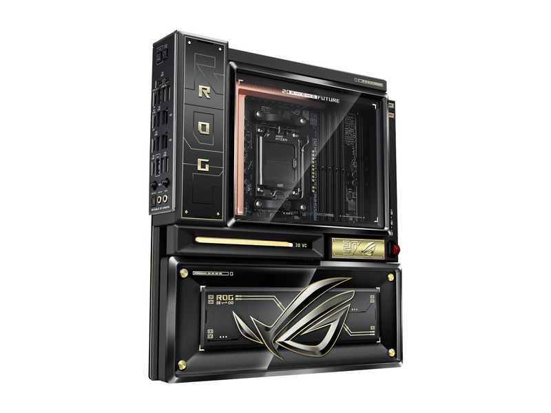 ASUS ROG CROSSHAIR X870E EDITION 20 + ROG RYUJIN 360 EDITION 20 Mainboard - AMD X870E - AMD AM5 - DDR5 RAM - Extended ATX