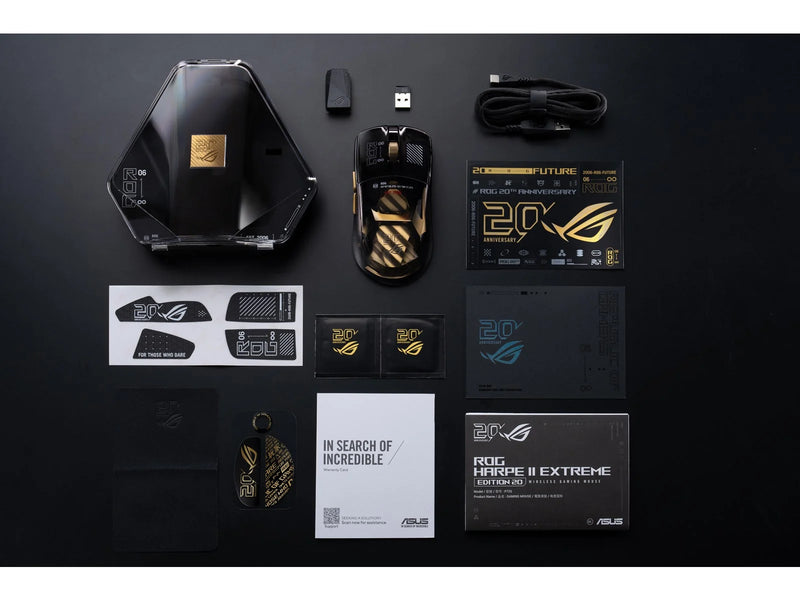 ASUS ROG Harpe II Extreme Edition 20 - Gaming Maus (Schwarz)