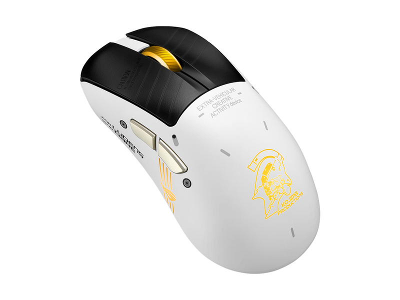 ASUS ROG Keris II Origin - Kojima Edition - Gaming Maus (Weiß mit RGB Licht)
