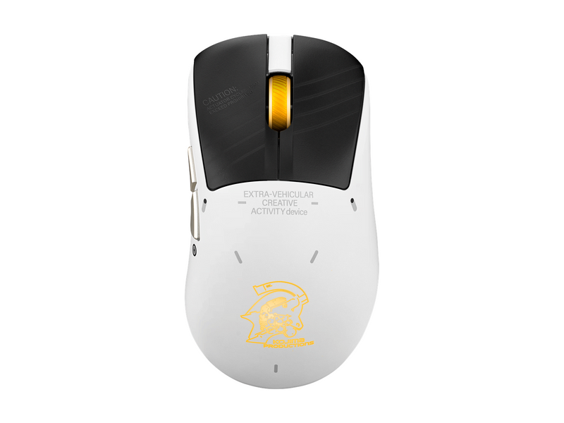 ASUS ROG Keris II Origin - Kojima Edition - Gaming Maus (Weiß mit RGB Licht)
