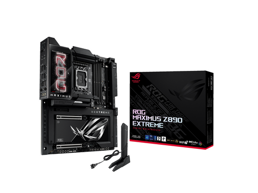 ASUS ROG MAXIMUS Z890 EXTREME Mainboard - Intel Z890 - Intel LGA1851 - DDR5 RAM - Extended ATX