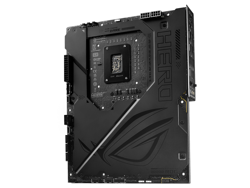 ASUS ROG MAXIMUS Z890 HERO BTF Mainboard - Intel Z890 - Intel LGA1851 - DDR5 RAM - ATX (BTF Standard)
