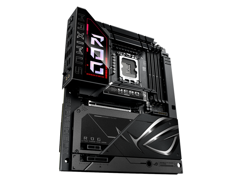 ASUS ROG MAXIMUS Z890 HERO BTF Mainboard - Intel Z890 - Intel LGA1851 - DDR5 RAM - ATX (BTF Standard)