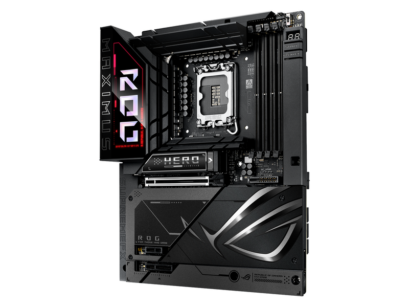 ASUS ROG MAXIMUS Z890 HERO BTF Mainboard - Intel Z890 - Intel LGA1851 - DDR5 RAM - ATX (BTF Standard)