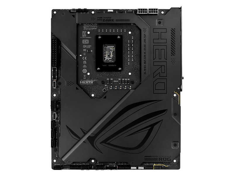 ASUS ROG MAXIMUS Z890 HERO BTF Mainboard - Intel Z890 - Intel LGA1851 - DDR5 RAM - ATX (BTF Standard)