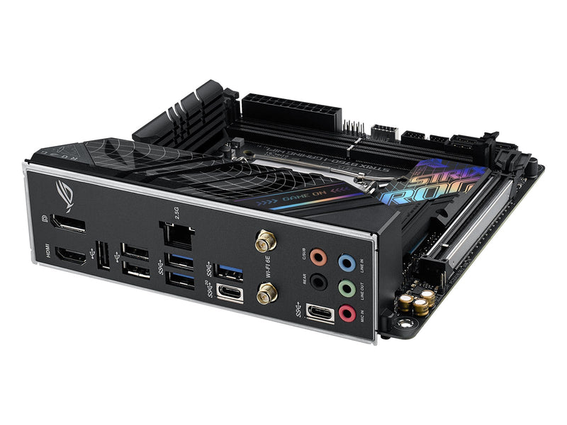 ASUS ROG STRIX B760-I GAMING WIFI (V2) Mainboard - Intel B760 - Intel LGA1700 - DDR5 RAM - Mini-ITX
