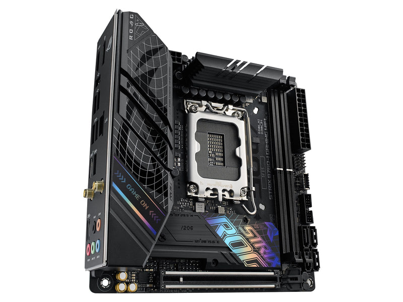 ASUS ROG STRIX B760-I GAMING WIFI (V2) Mainboard - Intel B760 - Intel LGA1700 - DDR5 RAM - Mini-ITX