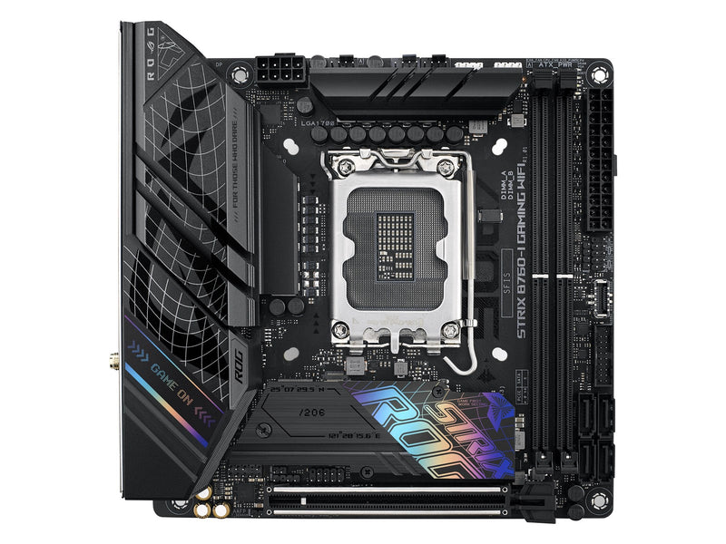 ASUS ROG STRIX B760-I GAMING WIFI (V2) Mainboard - Intel B760 - Intel LGA1700 - DDR5 RAM - Mini-ITX