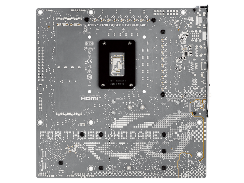 ASUS ROG STRIX B860-G GAMING WIFI Mainboard - Intel B860 - Intel LGA1851 - DDR5 RAM - Micro-ATX